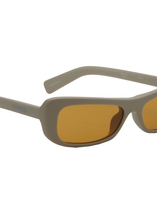 Capri Sunglasses LINDA FARROW X JACQUEMUS | JAC55C7SUNCAPRIBEIGESILVERAMBER